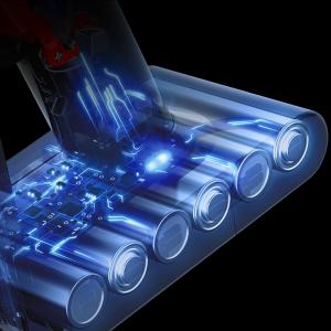 До 40 хвилин роботи без втрати потужності всмоктування