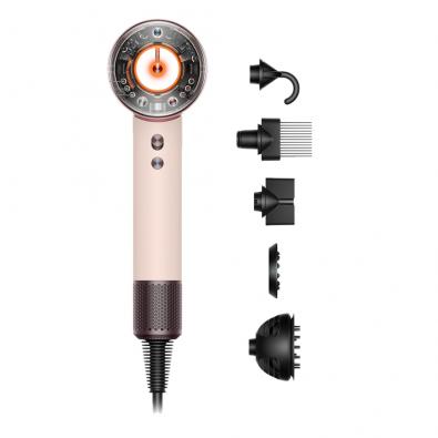 Фен Dyson Supersonic HD16 Nural Curly+Coily (рожева кераміка/рожеве золото)