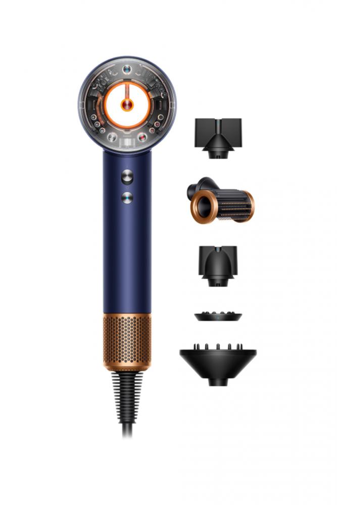 Фен для волосся Dyson Supersonic Nural HD16 Straight+Wavy (берлінська блакить/мідь)